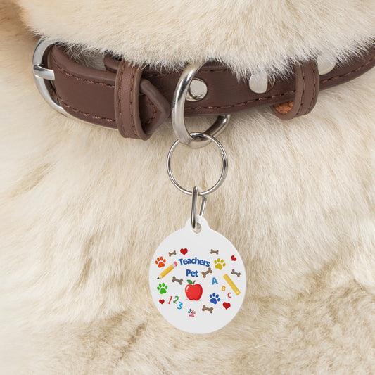 Teachers Pet Pet Tag