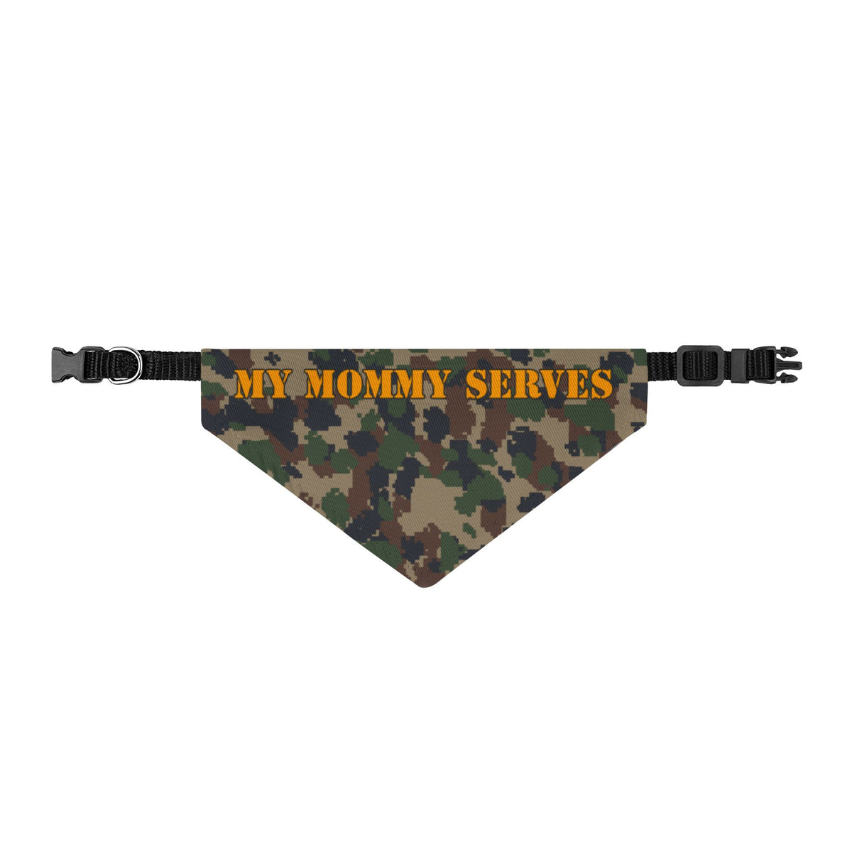 My Mommy Serves Clip-On Pet Bandana - Small