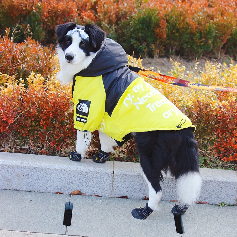 The Dog Face Windproof Waterproof Reflective Pet Cat Dog Jacket