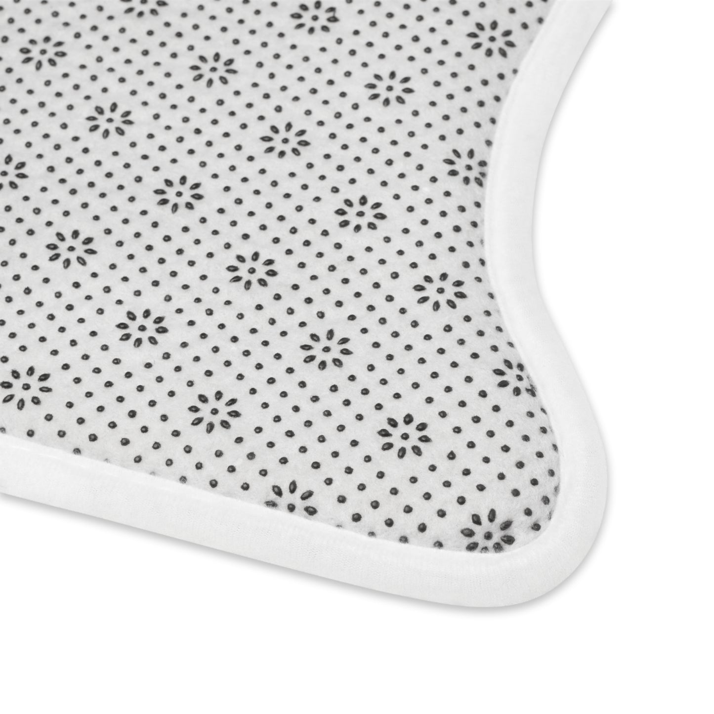 American Flag Dog Bone Pattern Pet Feeding Mat | Patriotic Dog Placemat
