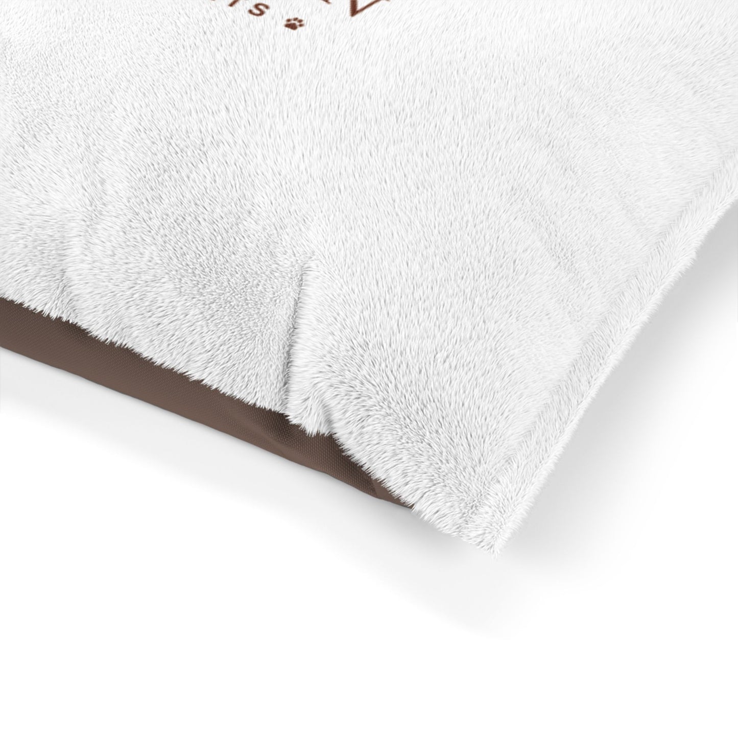 American Camping Pets Pet Bed | Pine Tree Logo, Outdoor Adventure Design