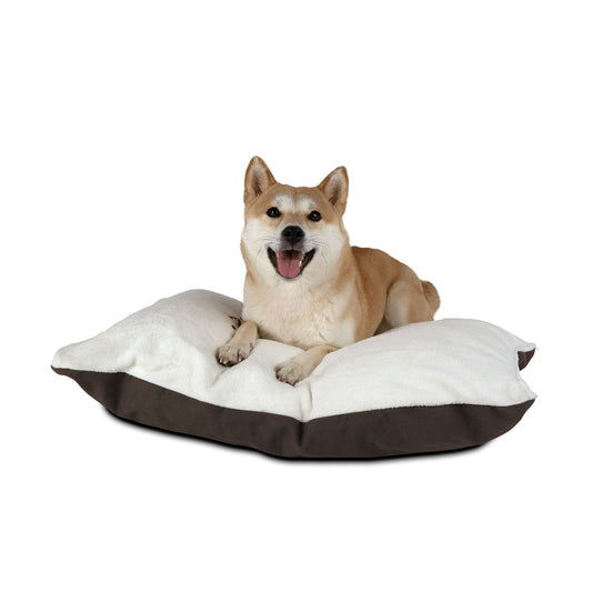 American Camping Pets Pet Bed | Pine Tree Logo, Outdoor Adventure Design