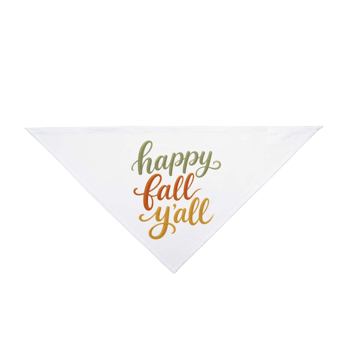 Happy Fall Y'all Pet Bandana