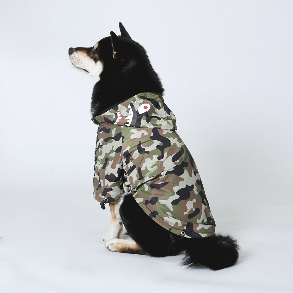 The Dog Face Windproof Waterproof Reflective Pet Cat Dog Jacket