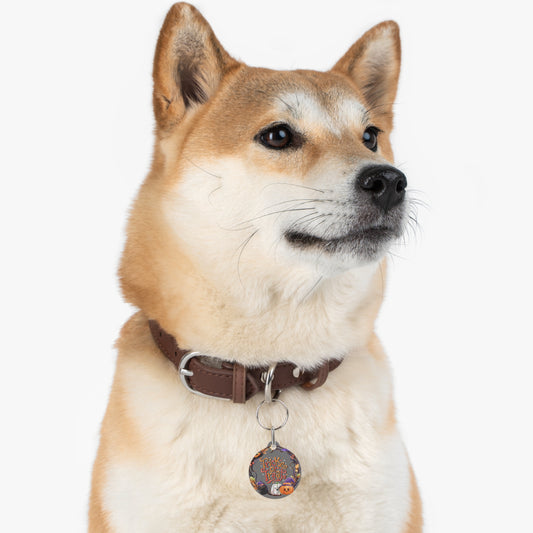 Trick or Treat Halloween Pet Tag