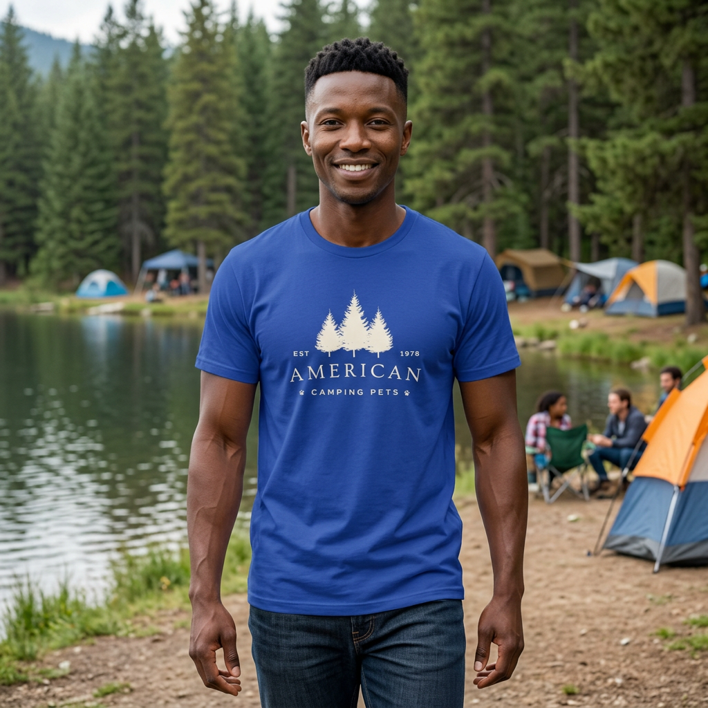 American Camping Pets Classic Short Sleeve Tee
