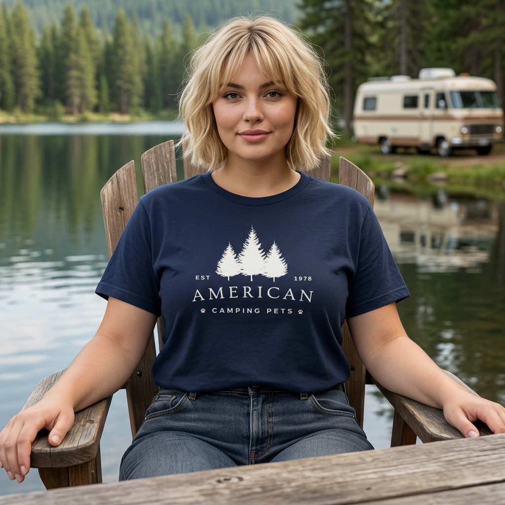 American Camping Pets Classic Short Sleeve Tee