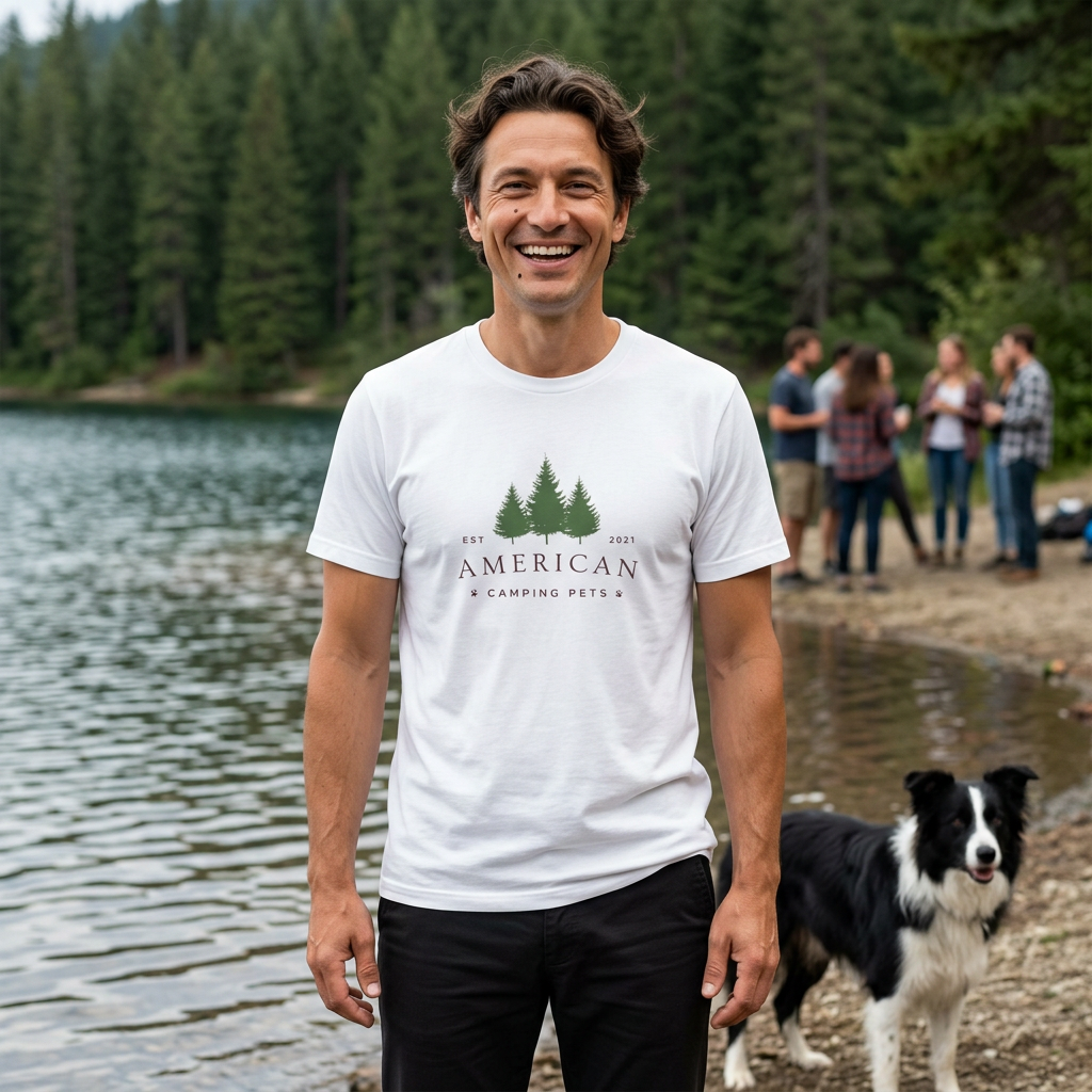 American Camping Pets Classic Short Sleeve Tee